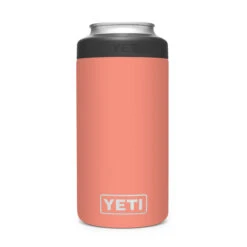 Yeti Rambler 16 Oz Colster Tall Can Insulator -Outdoor Camping Series Store 191418 New Colster Family Launch 1H 2020 Dealer Images Coral Colster Tall Front 2400x400 1