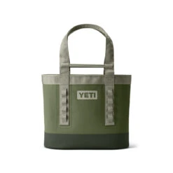 Yeti Camino 35 Carryall -Outdoor Camping Series Store Camino 35 2.0 Highlands Olive Front Straps Up 6989 B