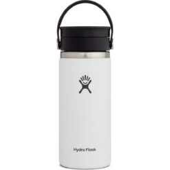 Hydro Flask 16 Oz Coffee With Flex Sip Lid -Outdoor Camping Series Store Hydro Flask 16 oz Wide Mouth Flex Sip White c5447b9e 6bb9 43b3 85d3 a11d93fba75c 1