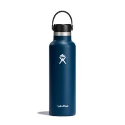 Hydro Flask 21 Oz Standard Mouth Water Bottle -Outdoor Camping Series Store S21SX464 Indigo StraightOn 1