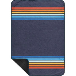 Rumpl Stash Mat -Outdoor Camping Series Store TNSM CRR O COAST RETRO RAYS EVERYWHERE MAT FLATLAY