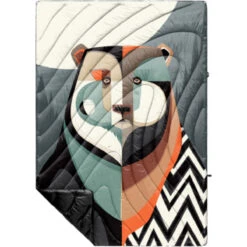 Rumpl Original Puffy Blanket - Printed 1-Person -Outdoor Camping Series Store TPPB EA2 1 1